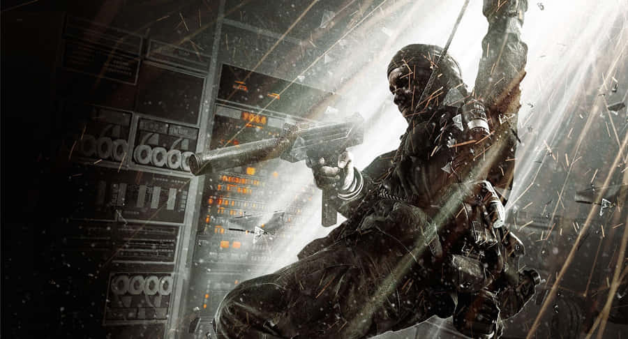 Join The Fight With Black Ops Wallpaper