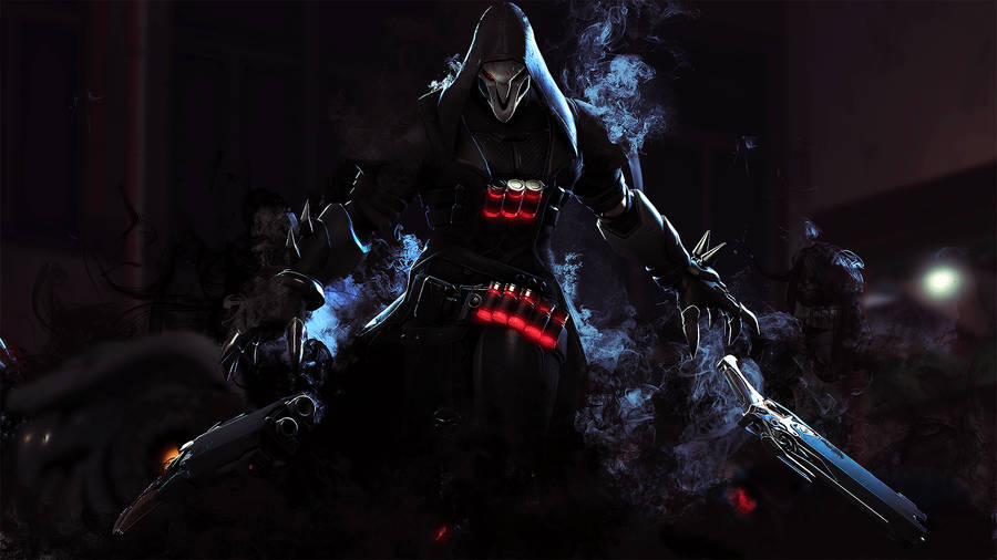 Join The Fray With Reaper, The Ultimate Vigilante! Wallpaper