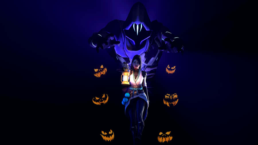 Join The Fun This Halloween With Spooky Activities And Games! Wallpaper