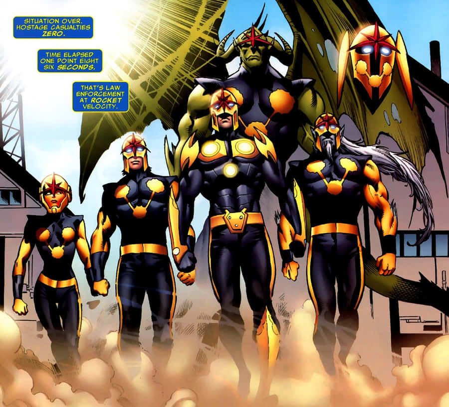 Join The Nova Corps - Protect The Universe! Wallpaper