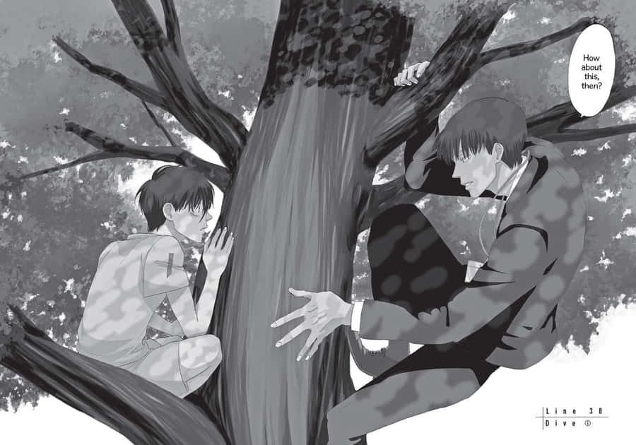 Join The Story Of Devils Line And Fight To Protect Or Argue Against Vampires! Wallpaper