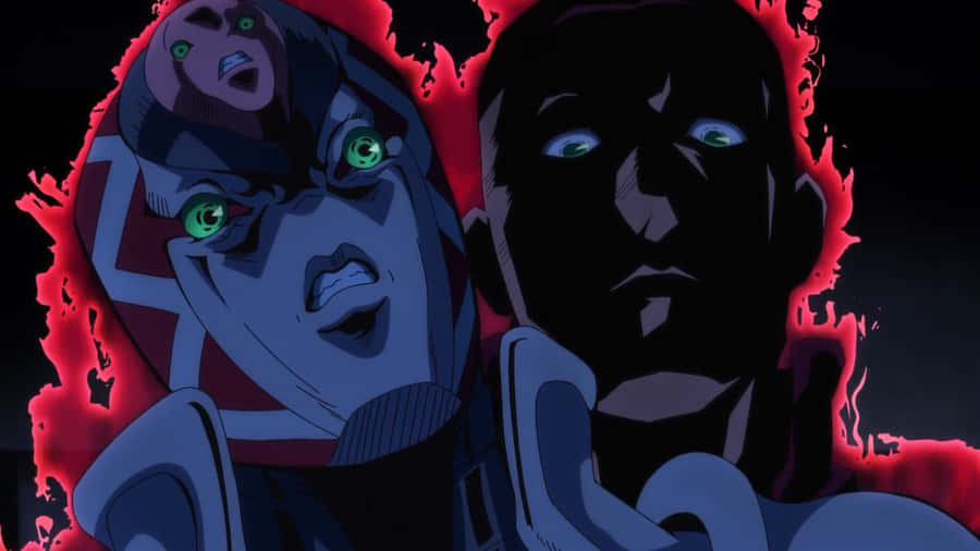 Jojo's Bizarre Adventure - King Crimson Unleashed Wallpaper