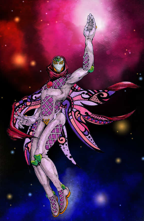 Jojo's Bizarre Adventure - The Powerful King Crimson Stand Wallpaper