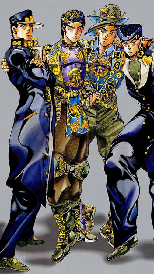 Jojos Bizarre Adventure Iphone Joestar Family Wallpaper