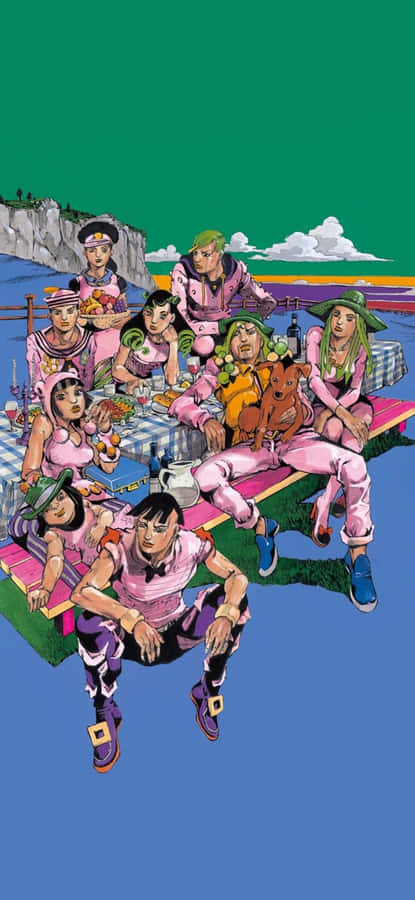 Jojos Bizarre Adventure Iphone Jojolion Chapter Wallpaper