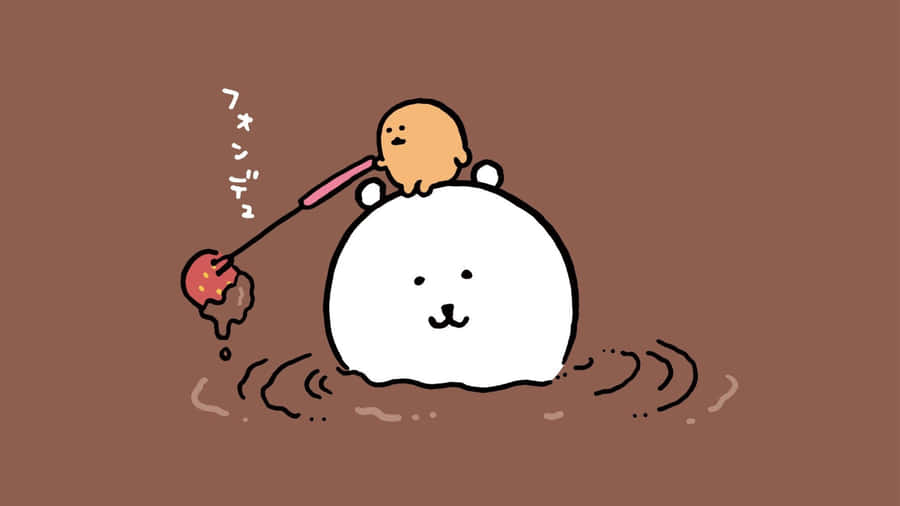 Joke Bear And Friend Wallpaper