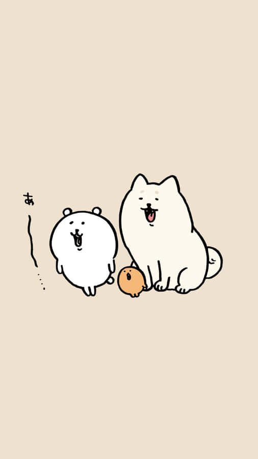 Joke Bear And Friends Wallpaper