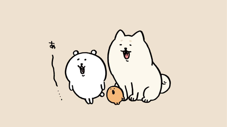 Joke Bear And Friends Wallpaper