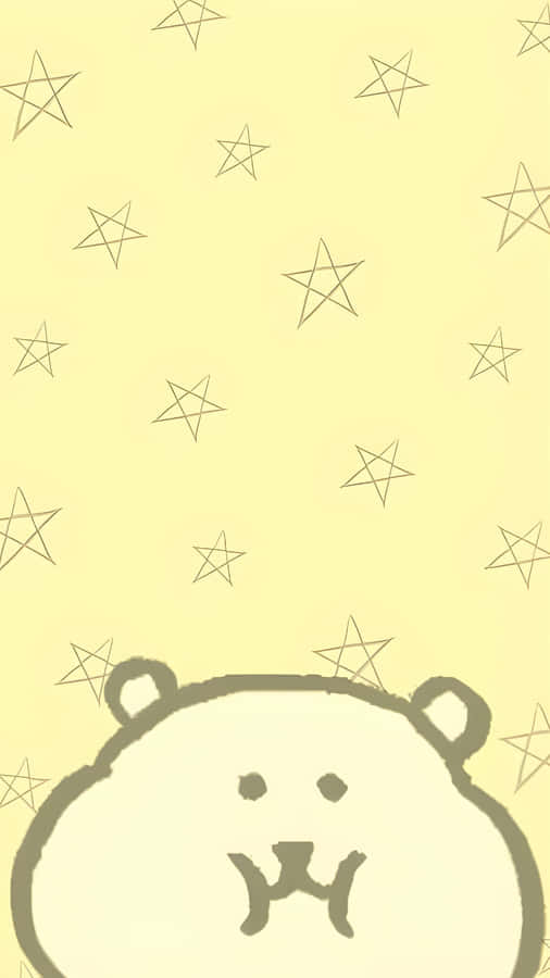Joke Bear With Star Background Wallpaper