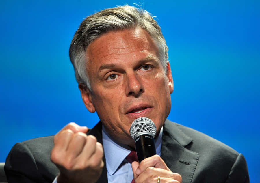 Jon Huntsman Fist Pump Wallpaper