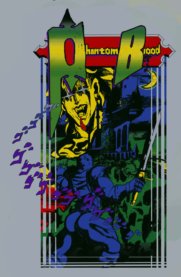 Jonathan Joestar And Dio Brando, Arch-rivals From Phantom Blood Wallpaper