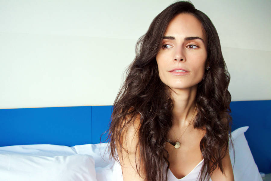 Jordana Brewster Bedroom Shoot Wallpaper