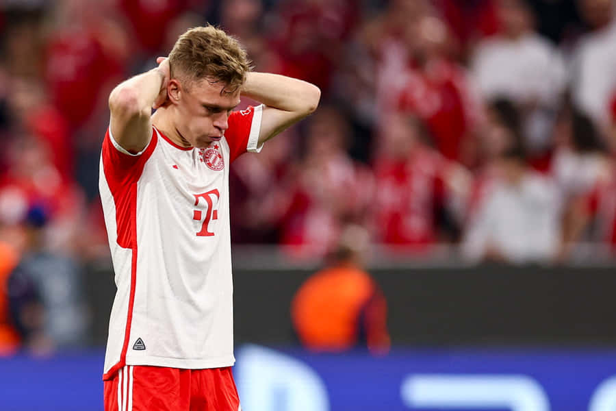 Joshua Kimmich Disappointmenton Field Wallpaper