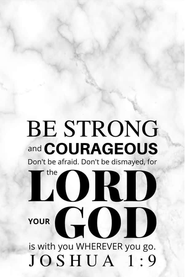 Joshua19 Inspirational Quote Wallpaper