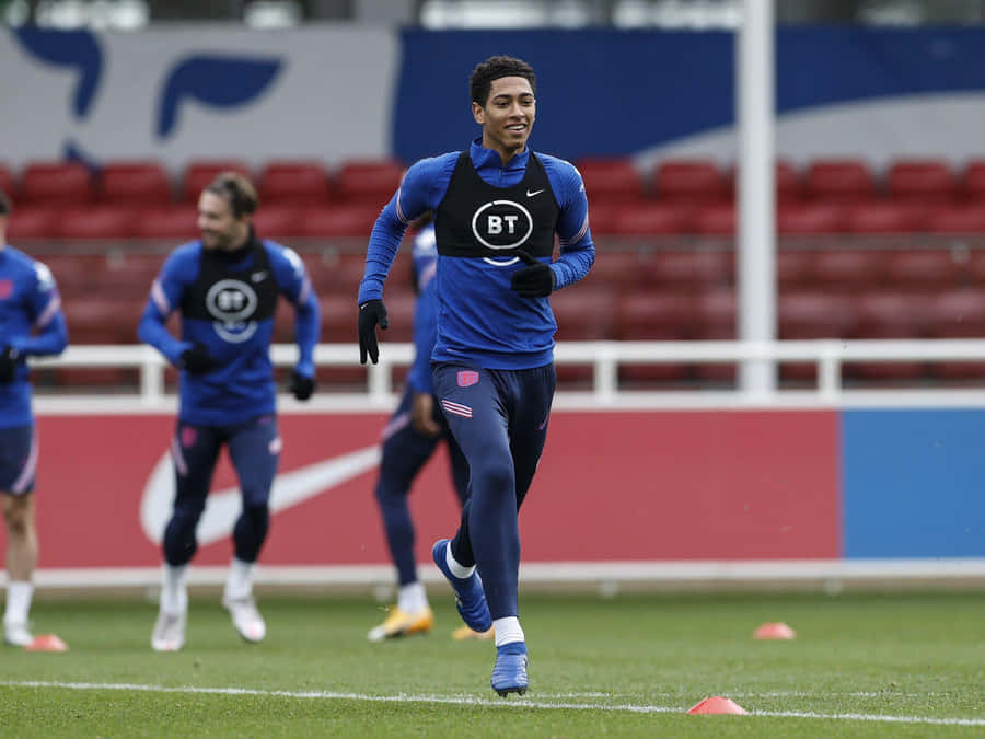 Jude Bellingham Training Session Wallpaper