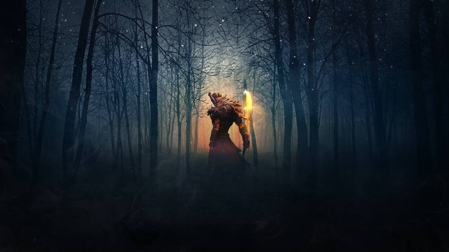 Juggernaut In The Forest Wallpaper