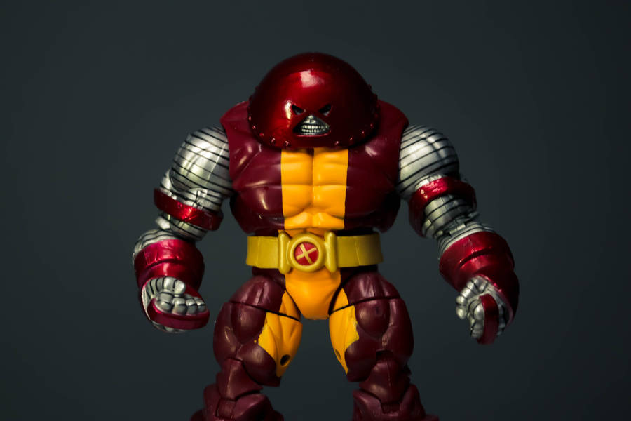 Juggernaut Red Yellow Armor Wallpaper
