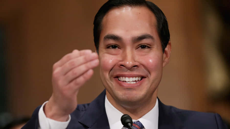 Julian Castro Smiling Up Close Wallpaper