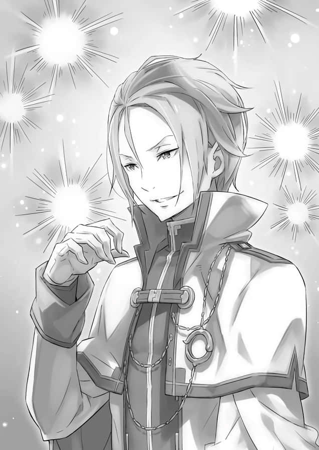 Julius Juukulius Monochromatic Portrait Wallpaper