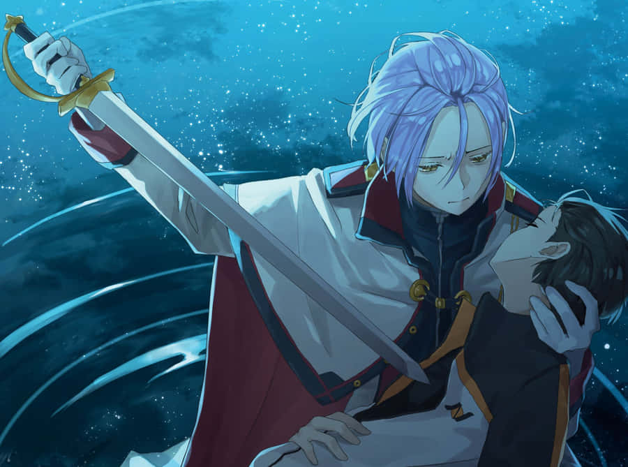 Julius Juukulius Sword Raise Anime Art Wallpaper