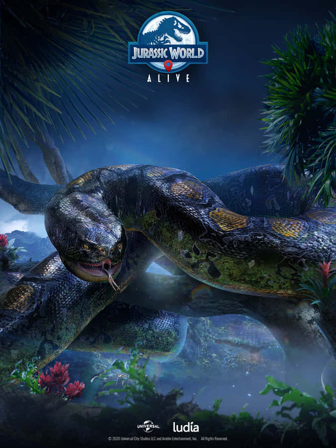 Jurassic World Live - A Snake In The Jungle Wallpaper
