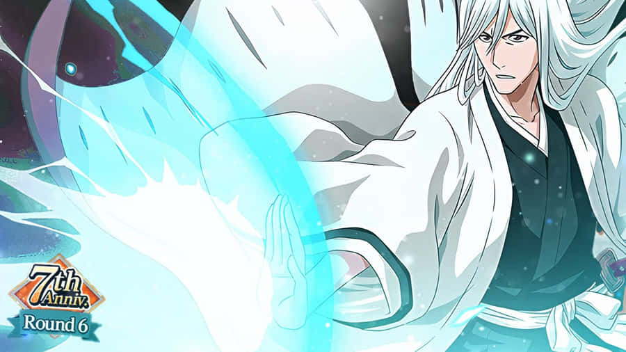 Jushiro Ukitake, A Soul Reaper In Anime Series Bleach Wallpaper