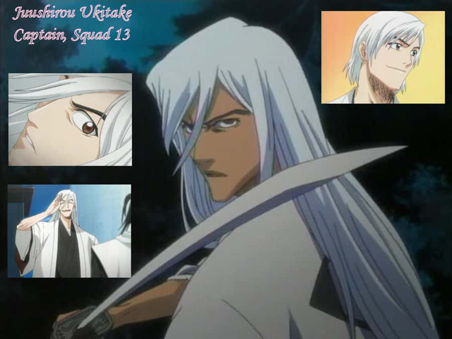 Jushiro Ukitake In Action Wallpaper