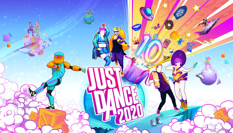 Just Dance 2020 Poster Wallpaper