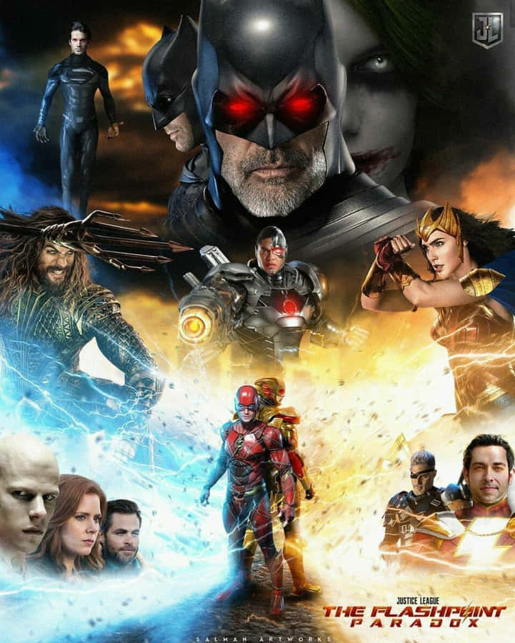 Justice League: The Flashpoint Paradox Animated Movie Scene Wallpaper