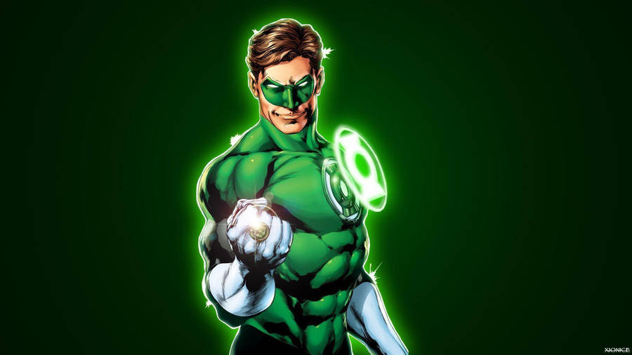 Justice Served: Hal Jordan, The Green Lantern Wallpaper