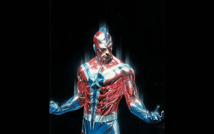 Justice Society Of America-commander Steel Wallpaper