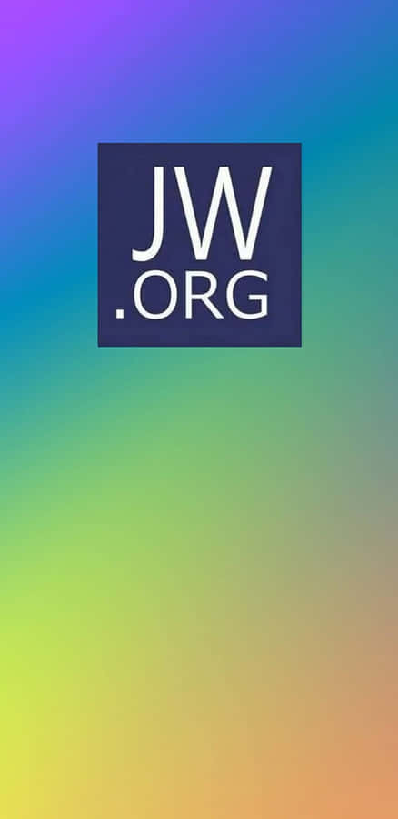 Jworg Logo Rainbow Gradient Wallpaper