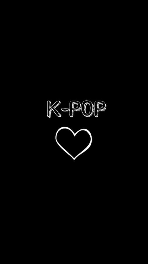 K Pop Love Heart Wallpaper