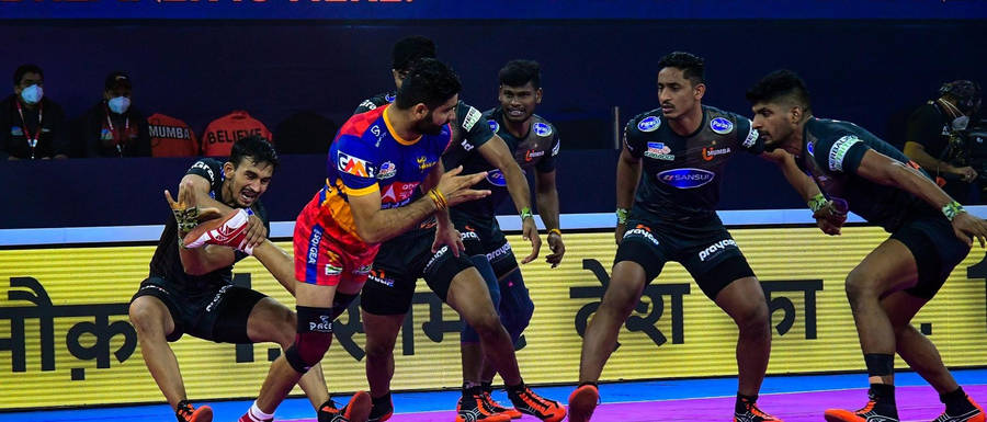 Kabaddi Up Yoddha U Mumba Wallpaper