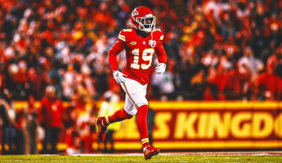 Kadarius Toney Kansas City Chiefs Game Action Wallpaper