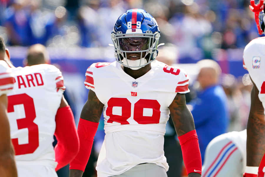 Kadarius Toney New York Giants Game Day Wallpaper