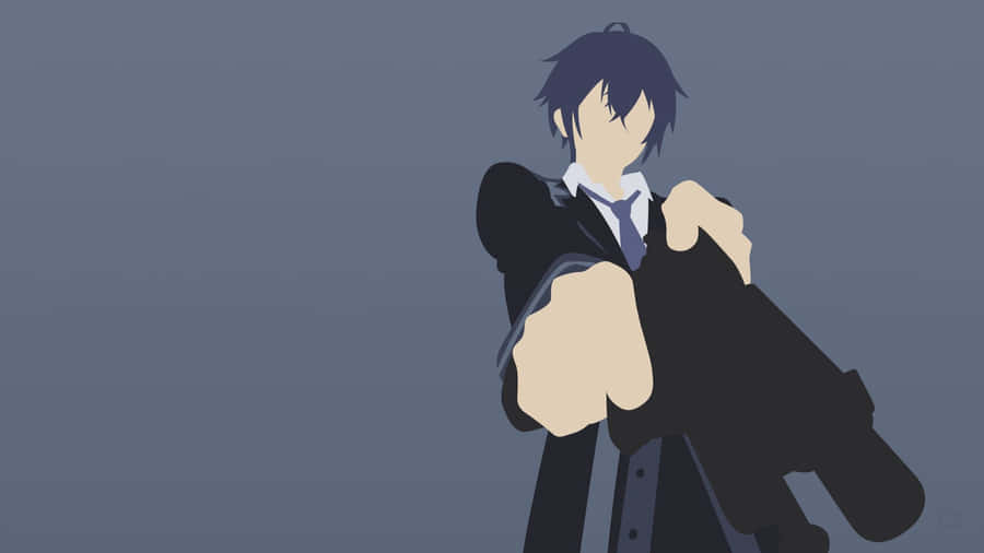 Kagetane_ Hiruko_ Minimalist_ Artwork Wallpaper