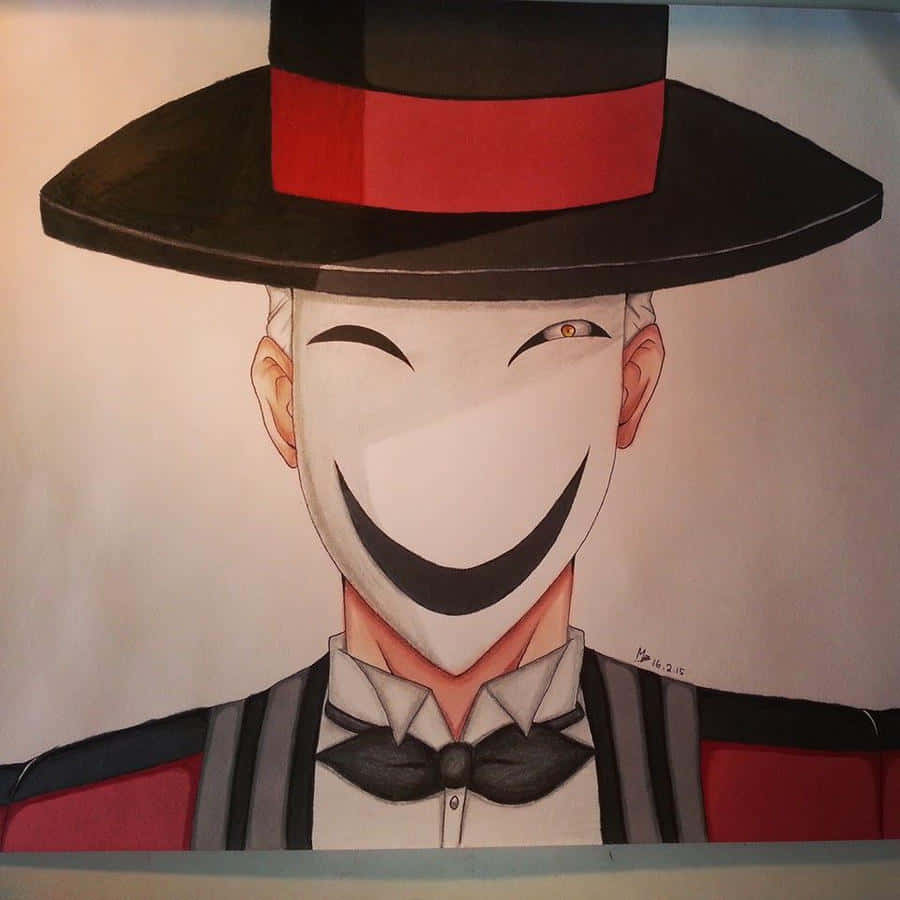 Kagetane_ Hiruko_ Smiling_ Artwork Wallpaper