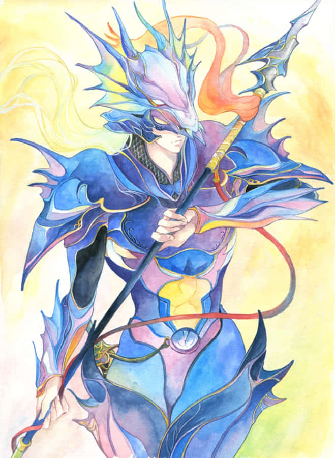 Kain Highwind Final Fantasy I V Artwork Wallpaper