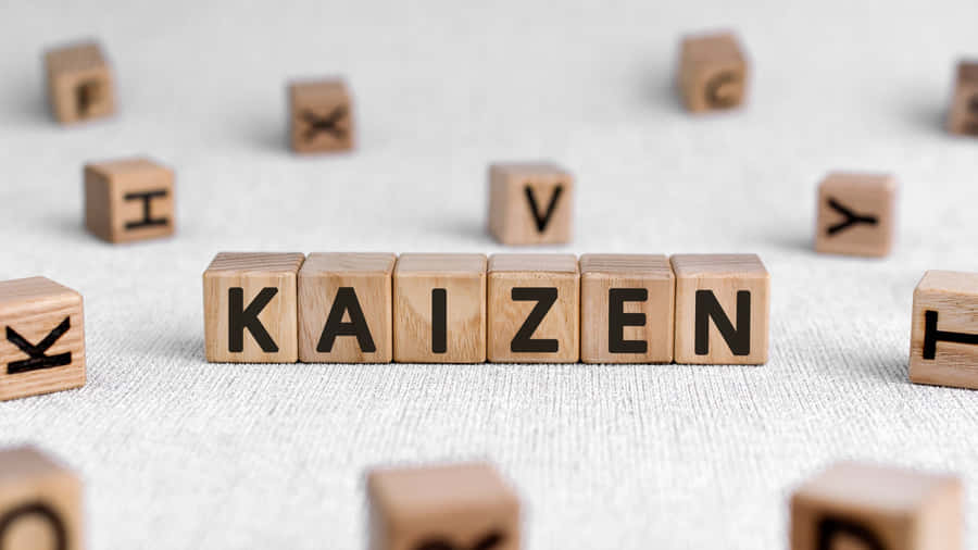 Kaizen Continuous Improvement Concept Wallpaper