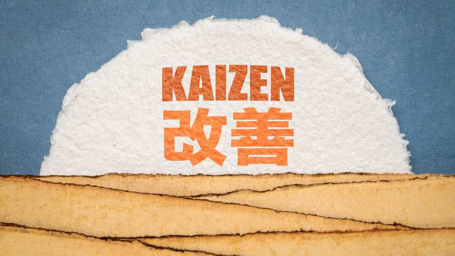 Kaizen Continuous Improvement Concept Wallpaper