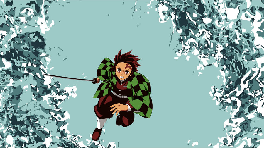 Kamado Tanjiro Of Kimetsu No Yaiba Wallpaper