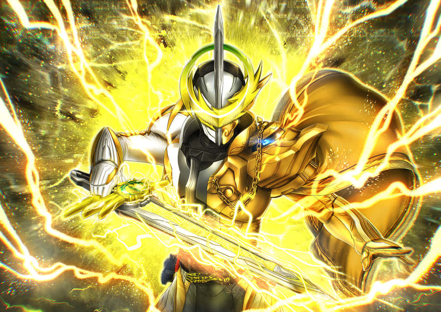 Kamen_ Rider_ Electric_ Surge_ Artwork Wallpaper