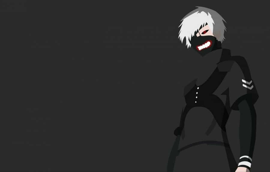 Kaneki Ken Minimal Anime Wallpaper