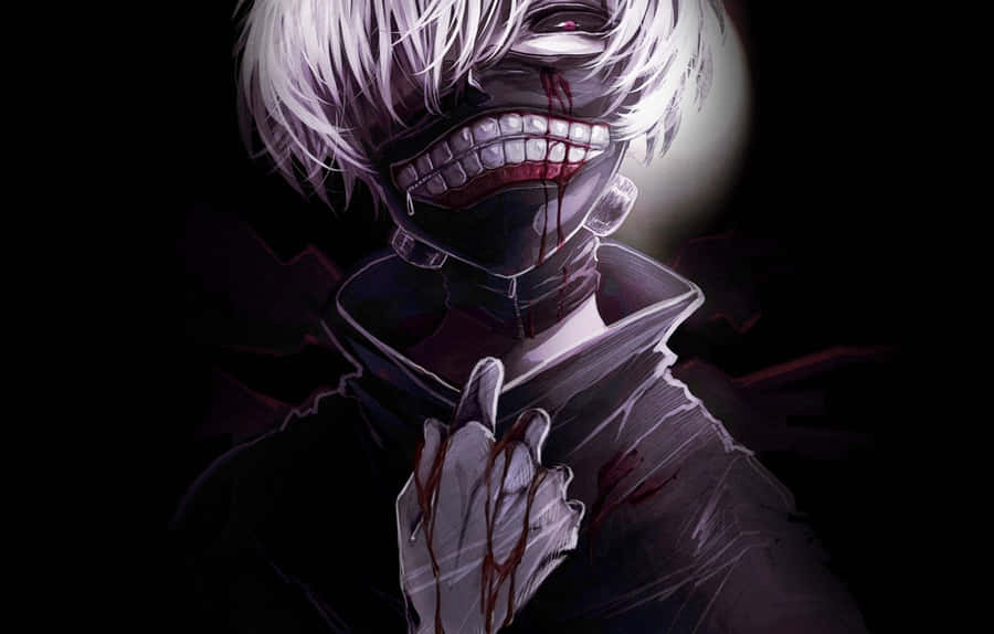 Kaneki's Mask Wallpaper