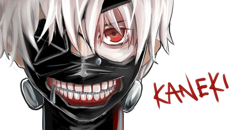 Kaneki's Mask - The Soul Of A Warrior Wallpaper