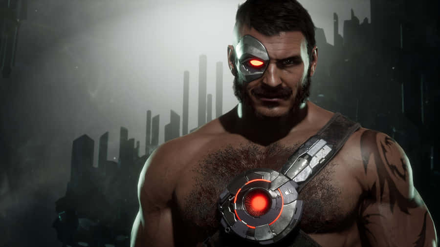 Kano Unleashing Havoc In Mortal Kombat Wallpaper