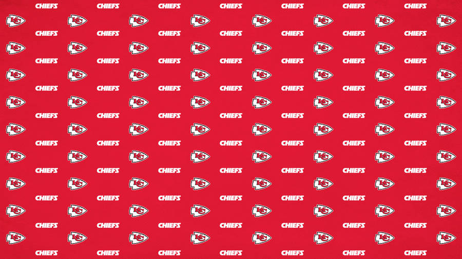 Kansas City Chiefs Pattern Wallpaper