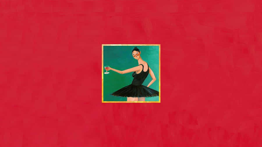 Kanye West's My Beautiful Dark Twisted Fantasy Wallpaper