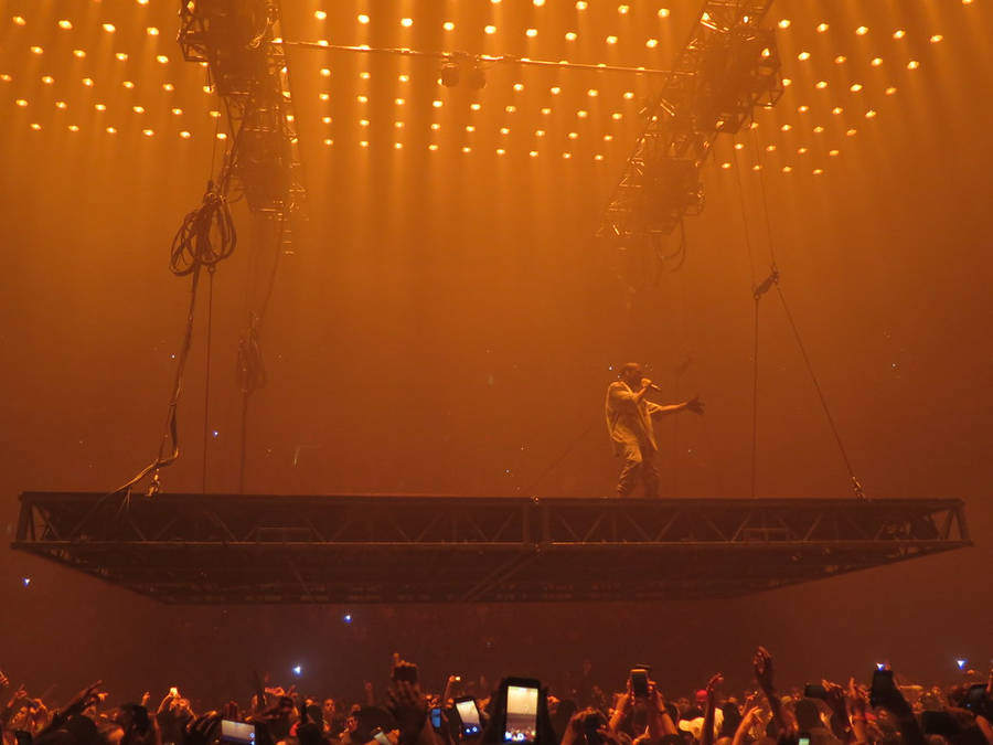 Kanye West Saint Pablo Pacing Wallpaper